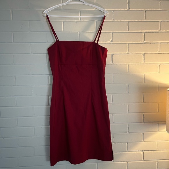 90s Red Dress - Picture 1 of 3
